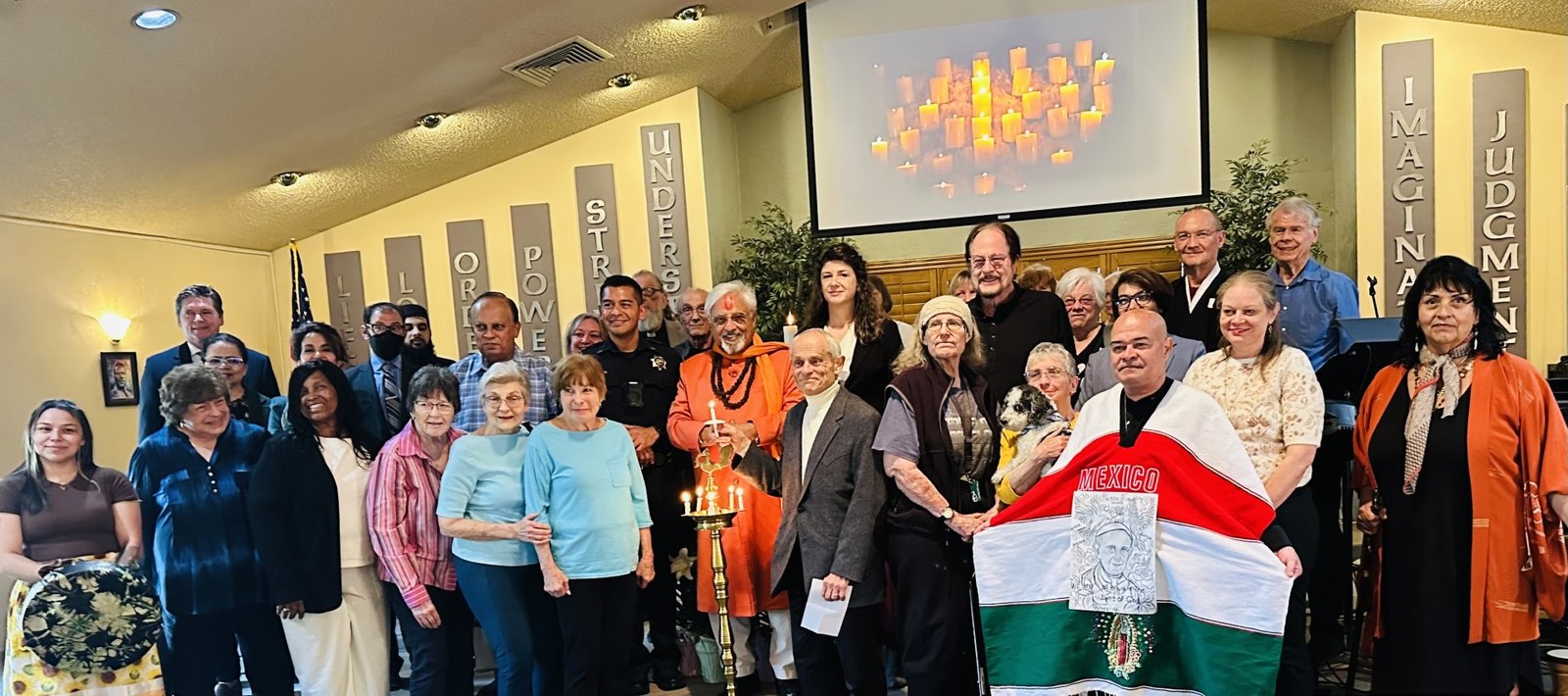 Multi Faith Prayer Service For Pope Francis In Reno April 22, 2025.