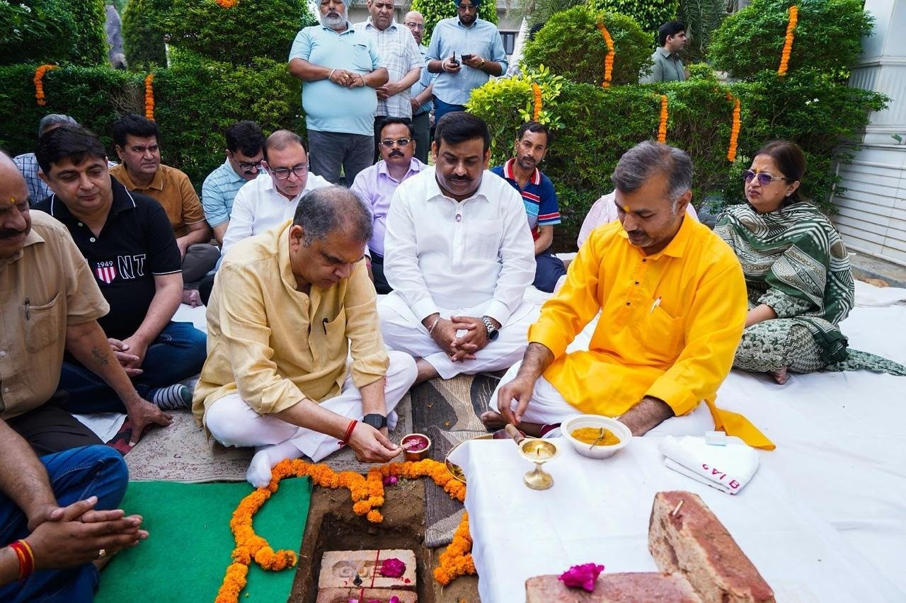 Foundation Stone Of Shani Dev Temple At Sai Dwarka Mai Dham3