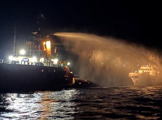 Gaza aid ship bombed