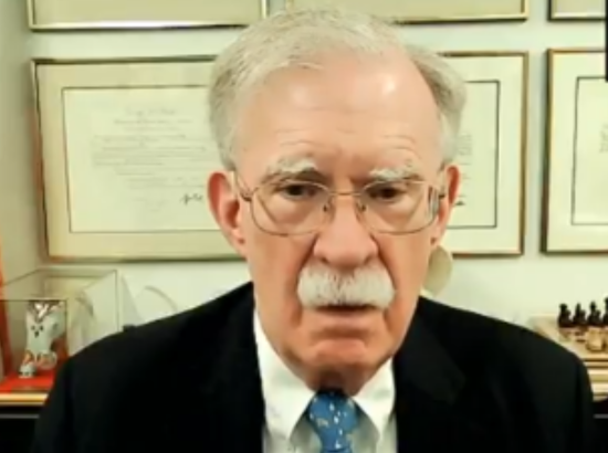 John Bolton backs India terrorism