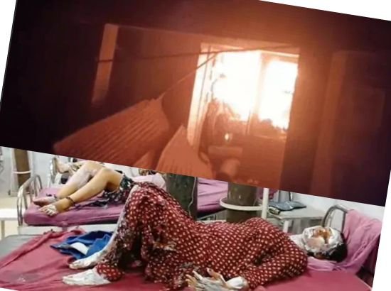 Blast In Hoshiarpur A A