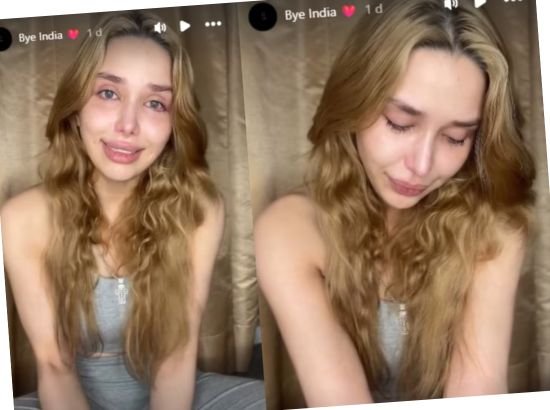 Russian Girl In India